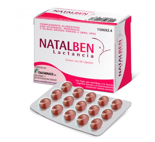 NATALBEN LACTANCIA 60 CAPS