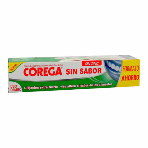 COREGA SIN SABOR CREMA 75-70 G