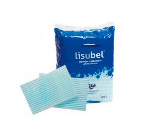 ESPONJA LISUBE GEL JABON 24 U
