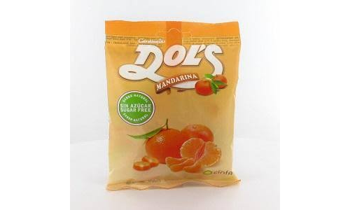 Dol's caramelos sin azucar (bolsa mandarina 60 g)