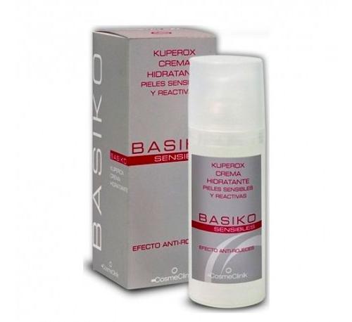 Basiko kuperox crema hidratante - cosmeclinik (dosificador 50 ml)