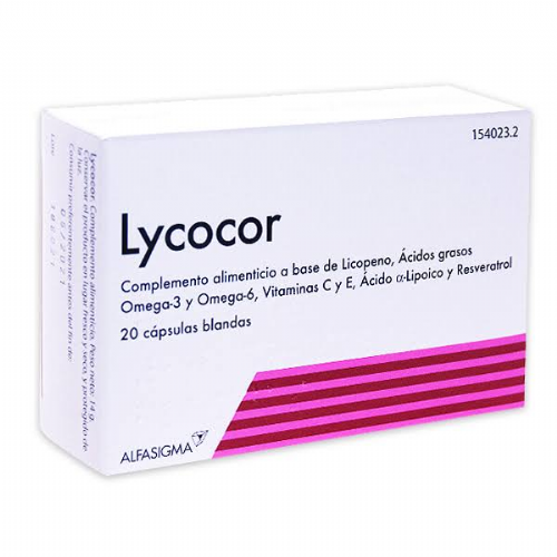 LYCOCOR 20 CAPS