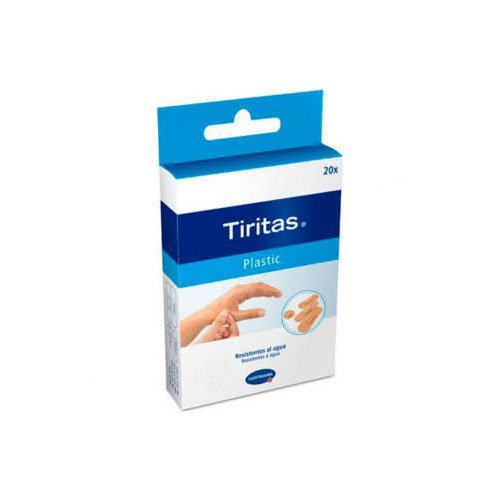 TIRITAS PLASTICO CARTERITA 14U
