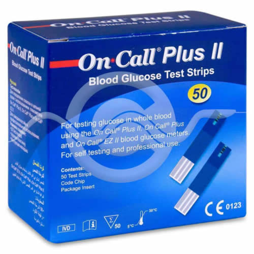 ON CALL PLUS TIRA GLUCOSA 2X25