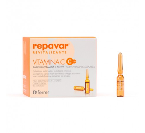 REPAVAR REVITA VIT C ACT 20AMP