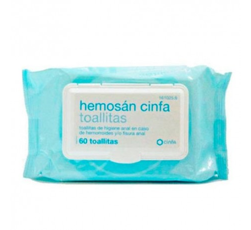 HEMOSAN CINFA 60 TOALLITAS
