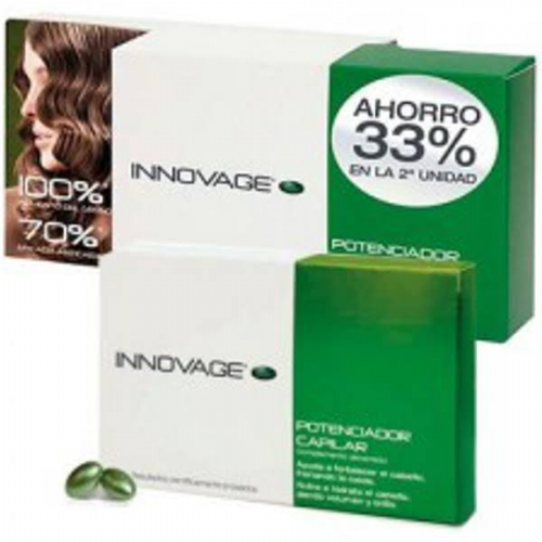 INNOVAGE POTENCIADOR CAPILAR ANTICAIDA 2*30 CAPS