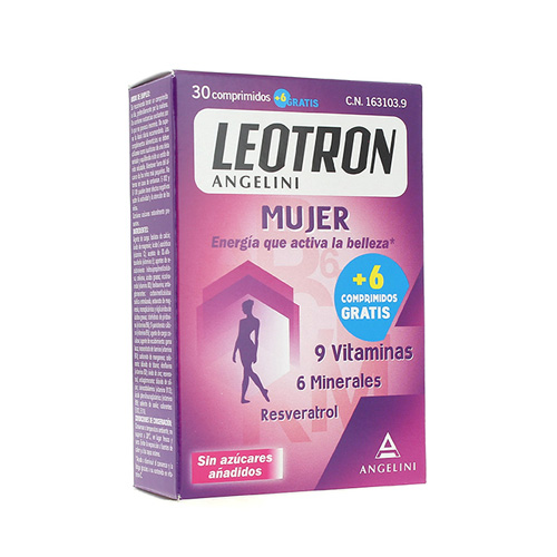 LEOTRON MUJER ANGELINI (30 COMP)