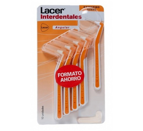 Cepillo interdental - lacer (angular extrafino suave 10 u)