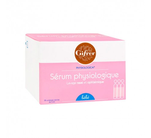 Fisiologica gifrer - solucion esteril nasal y oftalmica (30 unidosis)