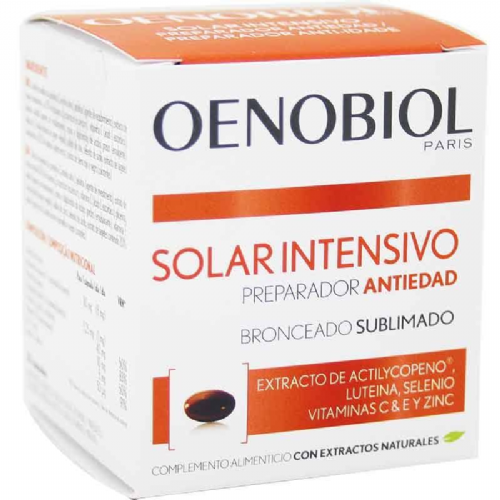 OENOBIOL SOLAIRE INTENSIF ANTIEDAD (30 CAPSULAS)