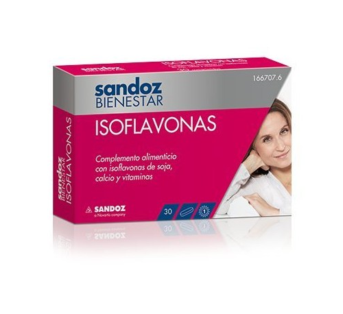 SANDOZ BIENESTAR ISOFLAV 30 CO