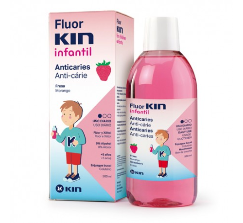 KIN FLUOR INFANTIL DIARIO 500