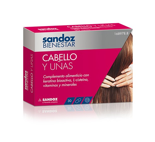 SANDOZ BIENESTAR CABELLO U?AS