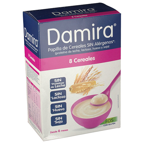 DAMIRA 8 CEREALES FOS 600 G