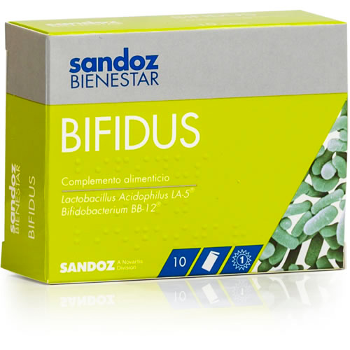 SANDOZ BIENESTAR BIFIDUS 10SOB