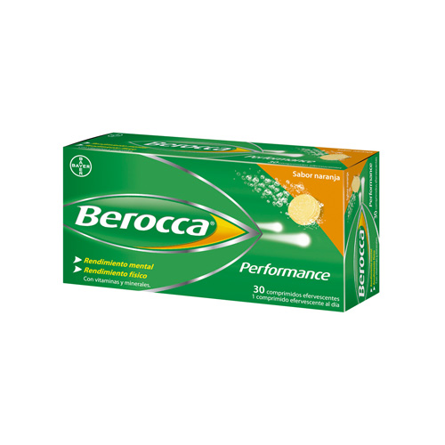 BEROCCA PERFOM NARANJ 30CO EFE