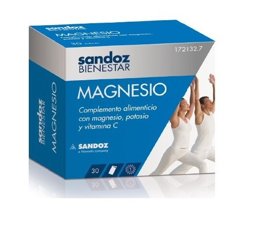 SANDOZ BIENESTAR MAGNESIO 30SO