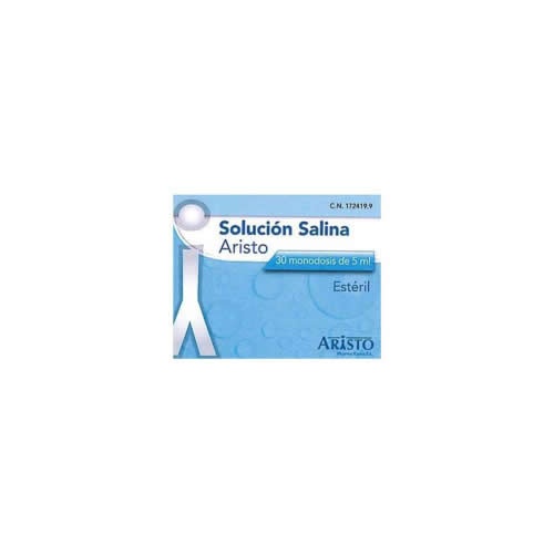 Aristo solucion salina fisiologica esteril (5 ml 30 monodosis)