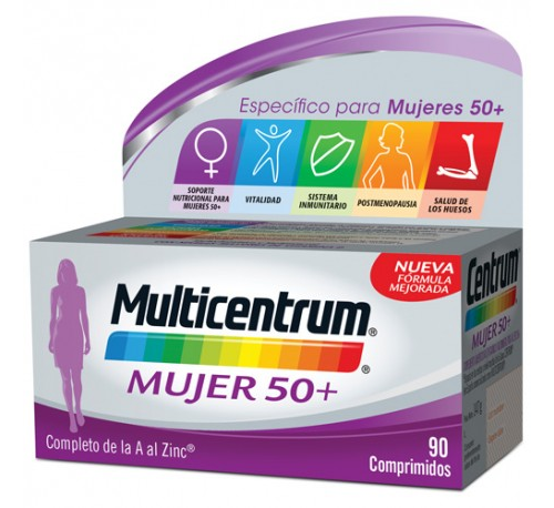 MULTICENTRUM MUJER 50+ 90 COMP