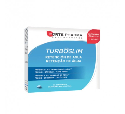 Turboslim retencion de agua 45+ (56 comp)