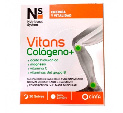 NS VITANS COLAGENO+ (30 SOBRES)
