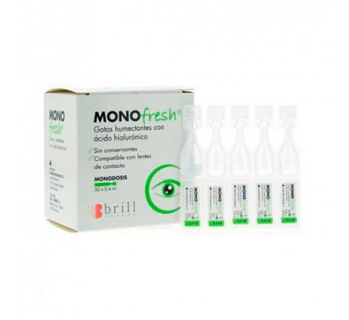 MONOFRESH GOTAS HUMECTANTES MONODOSIS (0.4 ML 30 MONODOSIS)