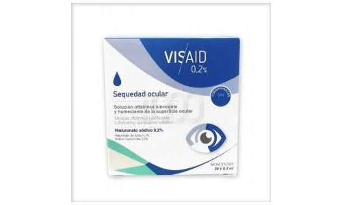 VISAID 0.2% GOTAS OCULARES ESTERIL (0.4 ML 30 MONODOSIS)