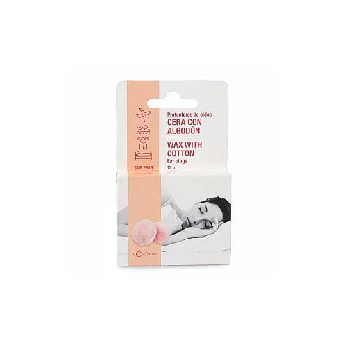 TAPONES VCS ALGODON C CERA 12