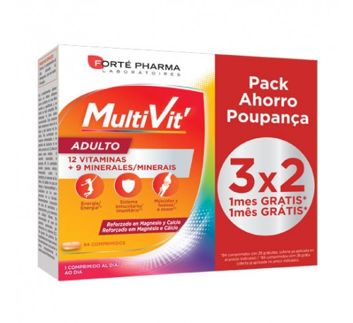 Energy multivit adulto (84 comp)