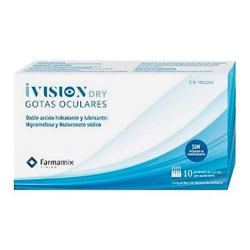 Ivision dry gotas oculares unidosis (0.5 ml 20 u)