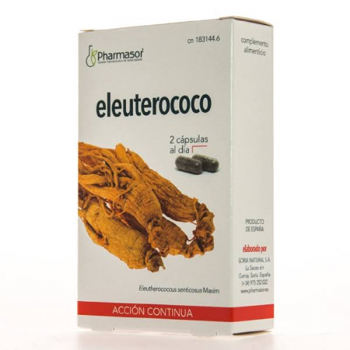 Eleuterococo accion continua  soria natural (690 mg 30 caps)