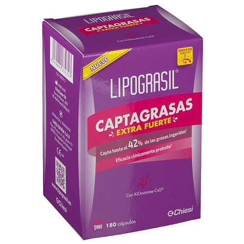 LIPOGRASIL CAPTAGRASAS EXTRAFUERTE (180 CAPS)