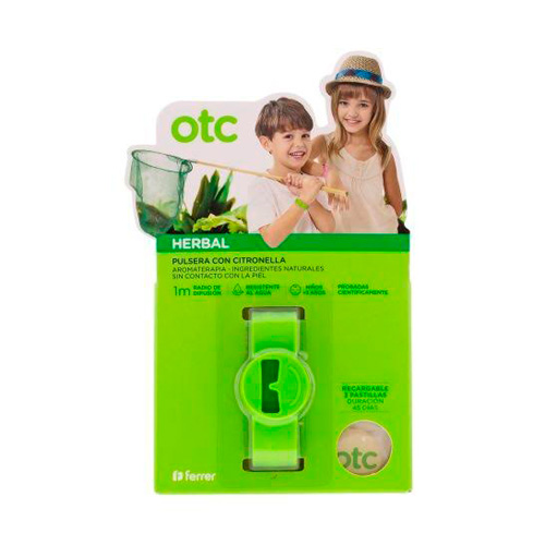 Otc herbal pulsera citronela (verde)