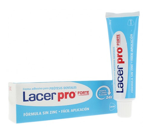 Lacerpro forte - adhesivo protesis dental (40 g)