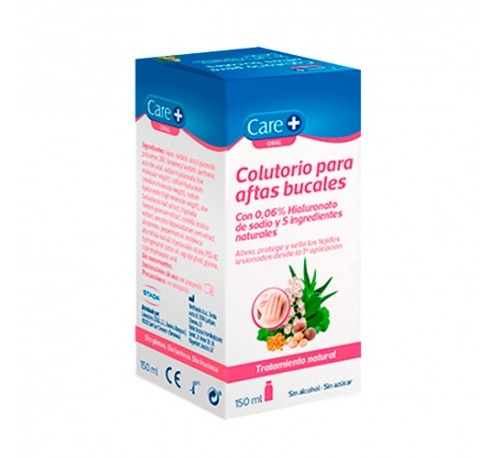 Care+ colutorio para aftas bucales (150 ml)