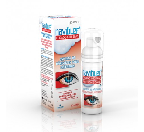 Naviblef cuidado intensivo (espuma 1 envase 50 ml)