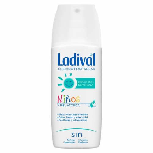 Ladival hidratante de verano para niños y piel atopica (1 spray 150 ml)