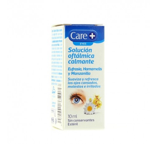 Care+ solucion oftalmica calmante (1 u x 10 ml)