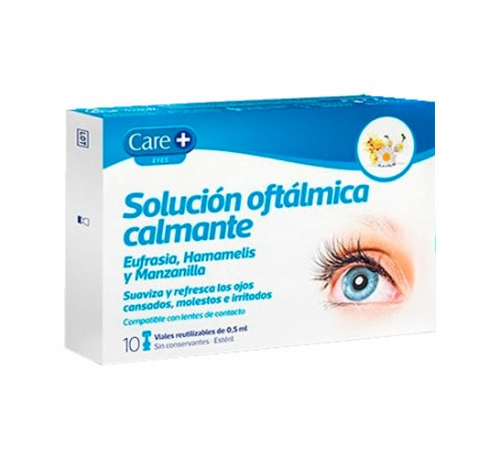 Care+ solucion oftalmica calmante (10 u x 0.5 ml)