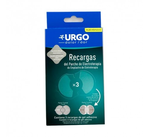 Urgo parche de electroterapia (3 regargas de gel)
