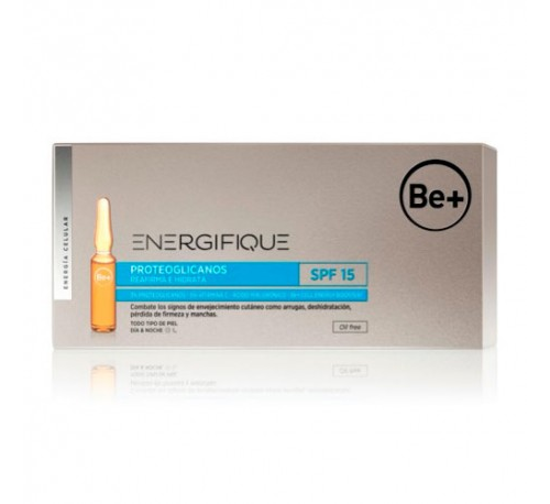 Be+ energifique ampollas proteoglicanos spf 15 (30 u x 2 ml)