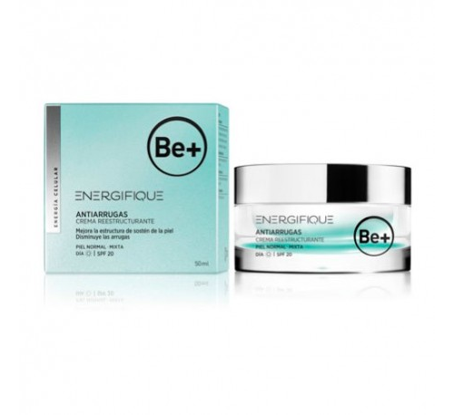 Be+ energifique antiarrugas crema hidratante - reestructurante piel normal mixta spf20 (50 ml)