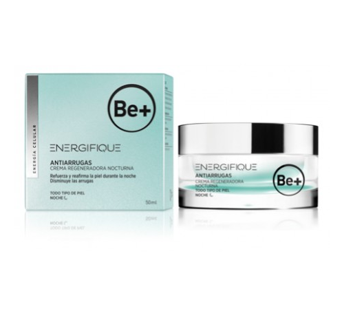 Be+ energifique antiarrugas - crema nocturna regeneradora (50 ml)