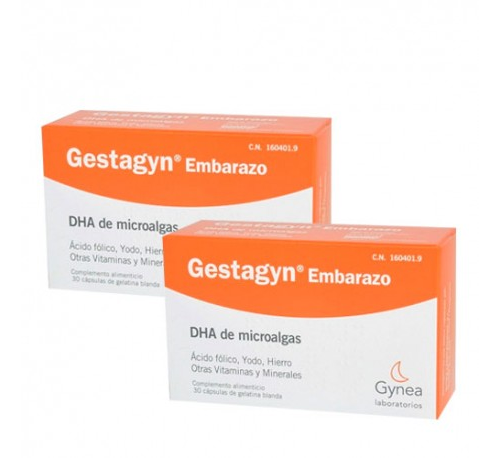 Gestagyn embarazo (pack duo 2 x 30 caps)