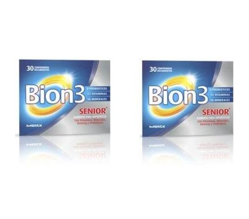 Bion 3 senior (30 comp + 30 comp pack descuento)