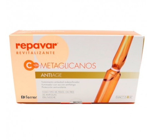 Repavar revitalizante ampollas anti-age (30 amp)