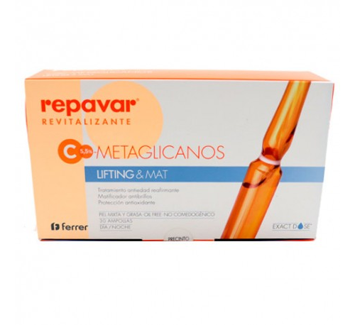Repavar revitalizante ampollas lifting & mat (30 amp)