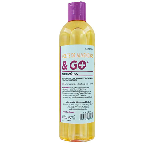 Aceite de almendras & go (250 ml)