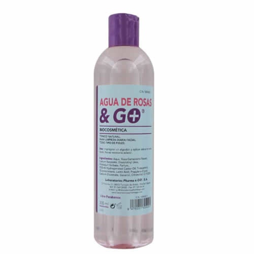 Agua de rosas & go (300 ml)